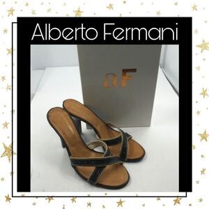 Alberto Fermani Slide Heels EU 38.5 US 8.5